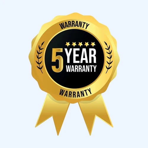 5 Year Warranty